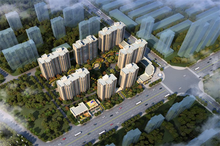 龙都现代城3室2厅1卫111㎡带附房车位